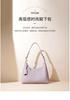 Shoulder bag temperament gentle messenger bag first layer simple spring premium leather women's bag