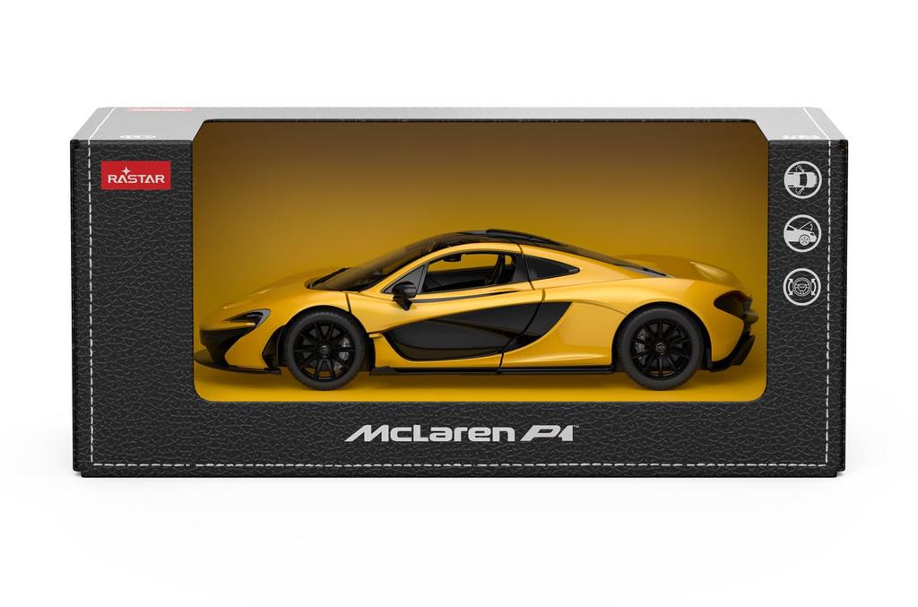 DOYUSHA RASTAR McLaren P1 Yellow 1/24 (Finished Model)