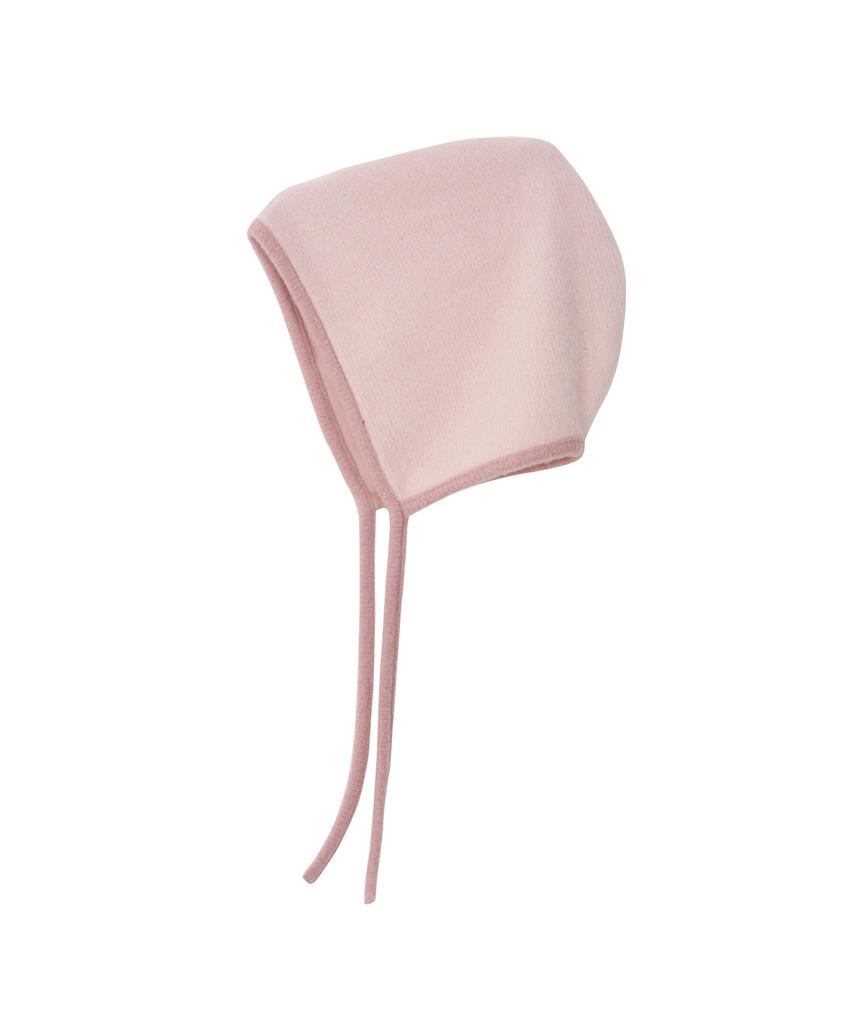 SALON DE YOHN Ribbon Bonnet Hat_ Pink