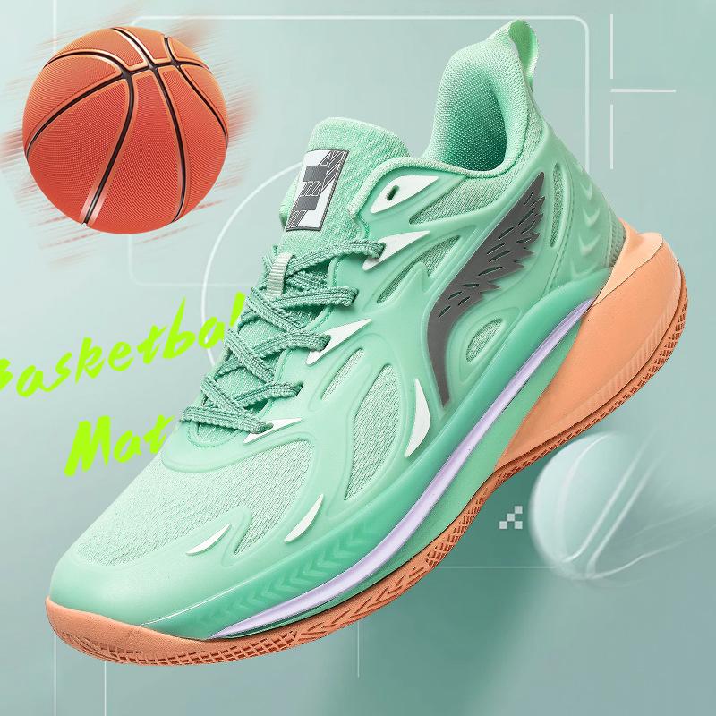 Sonic 12 Luminous Basketball Shoes Men's Trend Sports Shoes Versatile Couple Mesh Breathable Actual Combat Training Shoes