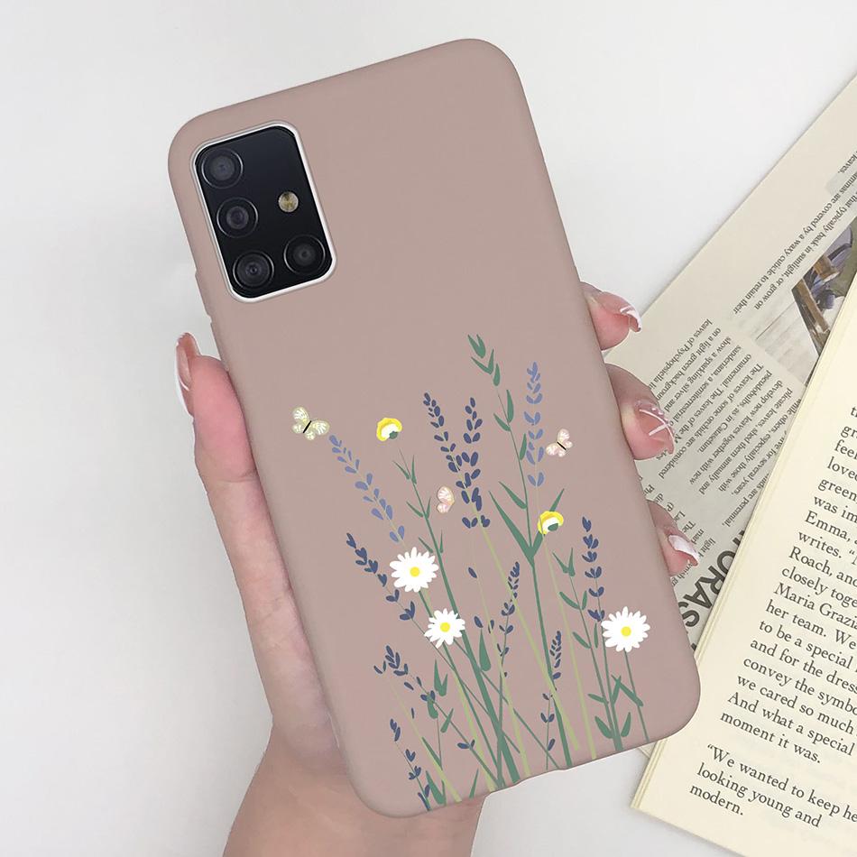 For Samsung Galaxy A51 Case Cover Soft Silicone TPU Bumper Phone Case for Samsung A31 A71 A515 A515F A 71 51 31 Coque Funda Capa