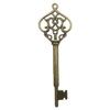 Retro Antique Bronze Color Key DIY Alloy Accessories Fashion Personality Love Pendant