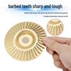 Woodworker Angle Grinder Disc: Sanding, Shaping, Grinding, Sharpening, and Polishing Tool.