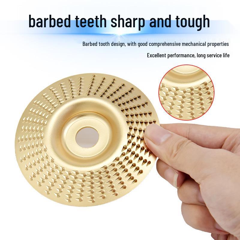 Woodworker Angle Grinder Disc: Sanding, Shaping, Grinding, Sharpening, and Polishing Tool.