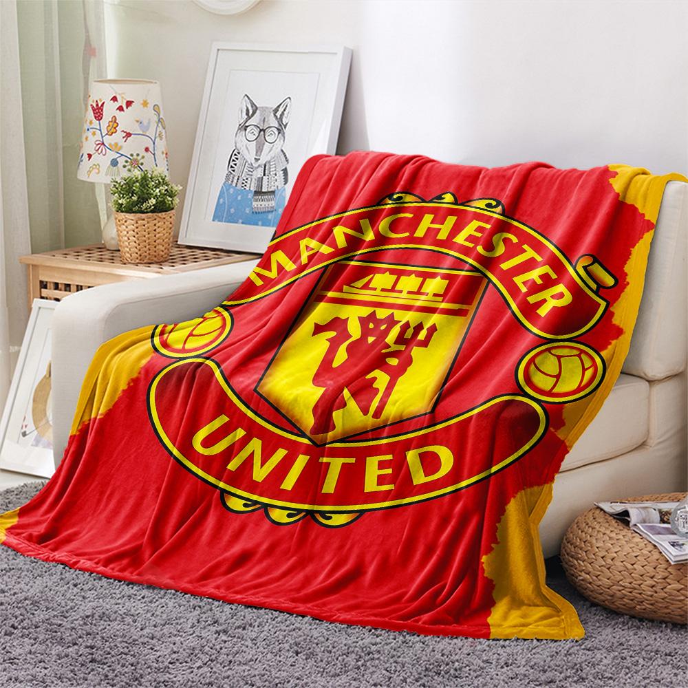Man United2 Flannel Blanket, High quality Comfortable for All Seasons, Home Decor, Warmth and Comfort