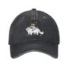 Berretto da Baseball Lavato Simons Cat Estivo Hip Hop Cappelli Per Donne Unisex Moda Escursionismo Pesca Sole Snapback