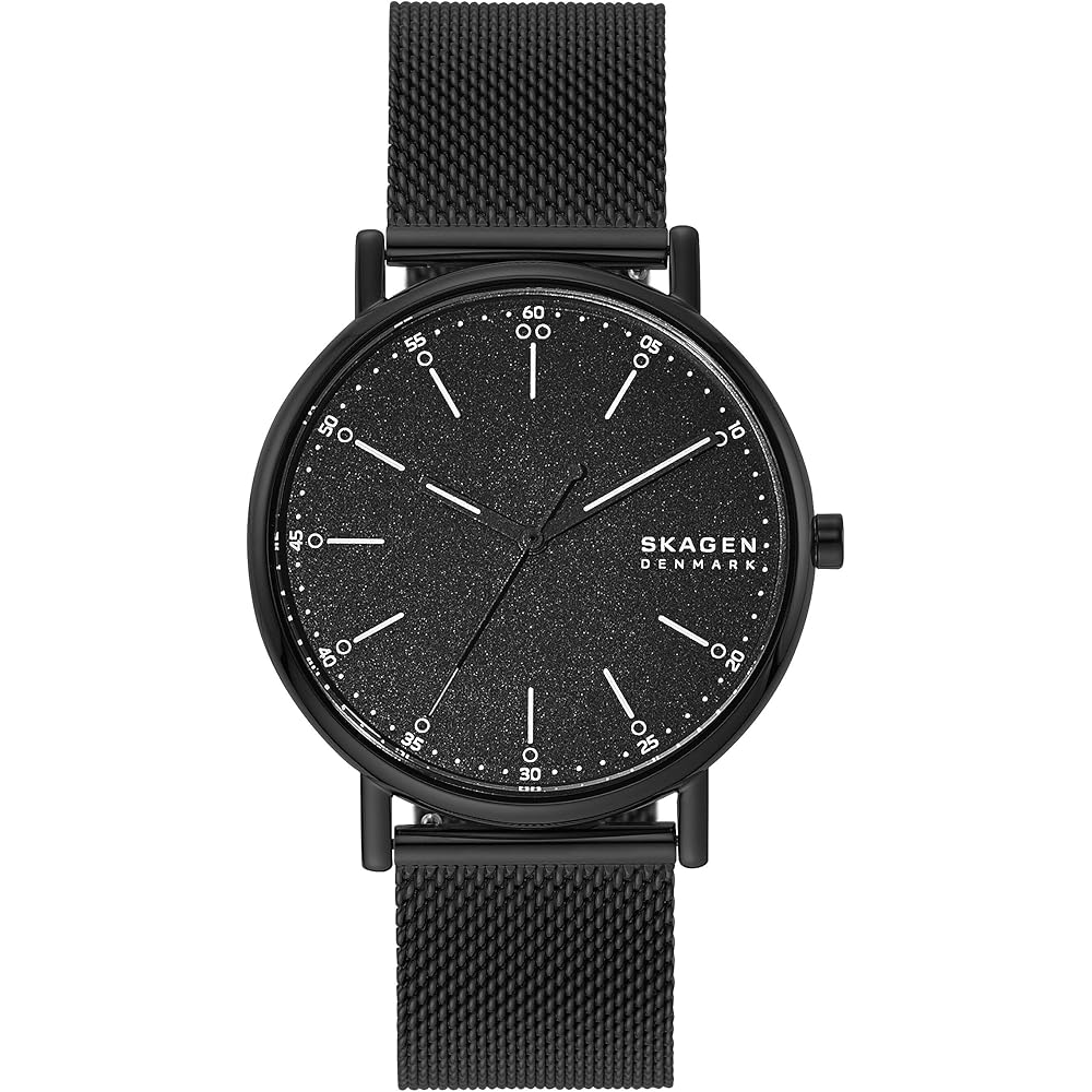 Мужские часы Skagen SIGNATUR SKW6579, Официально импортированные, Черные