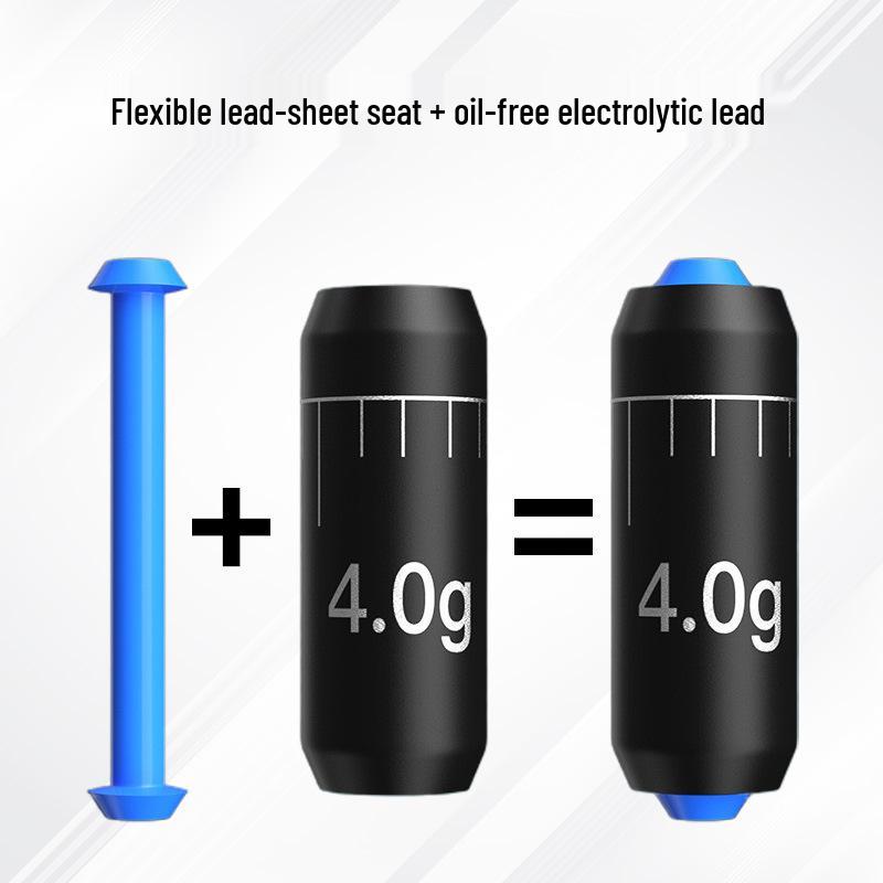 Adjustable Lead Fishing Sinker & Thickened Lead Sheet for Outdoor Reel Stand