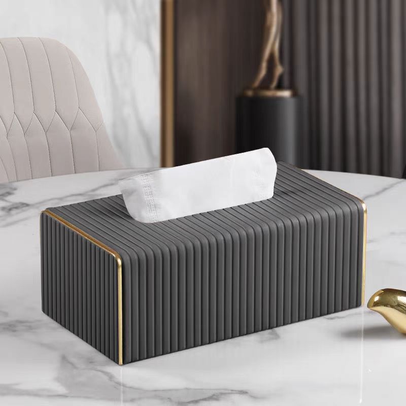 Decorative Tissue Boxhigh Appearance Level Light Luxury Leather Tissue Box Used In Els Living Rooms Office Princess Room