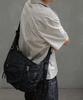 Iugamakaras Nylon Strap Hobo Bag (Black)