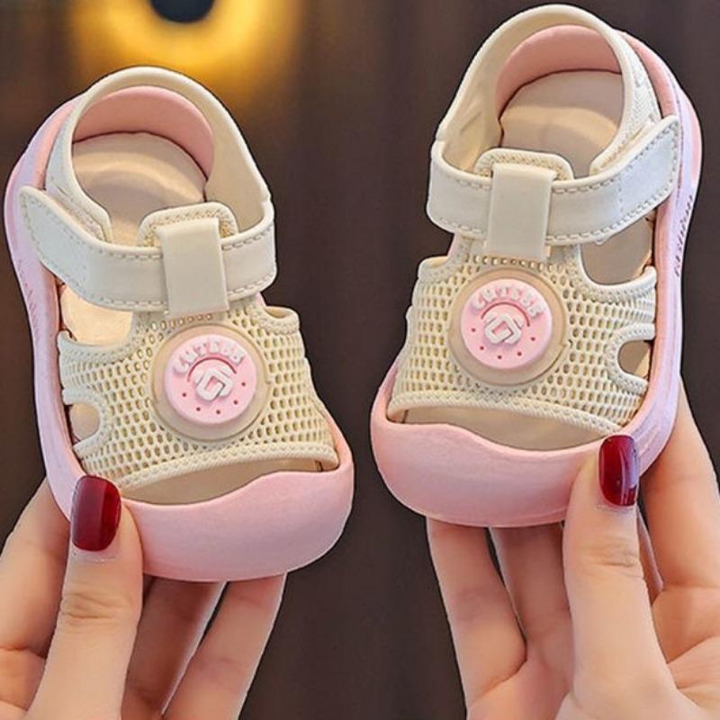 Tenisky, Dětské sandály, Protiskluzová letní dětská obuv, Měkká podrážka, Prodyšné špičky pro chlapce a dívky