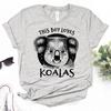 Australia Koala t shirt women comic Tee girl anime 2000s Japanese clothing