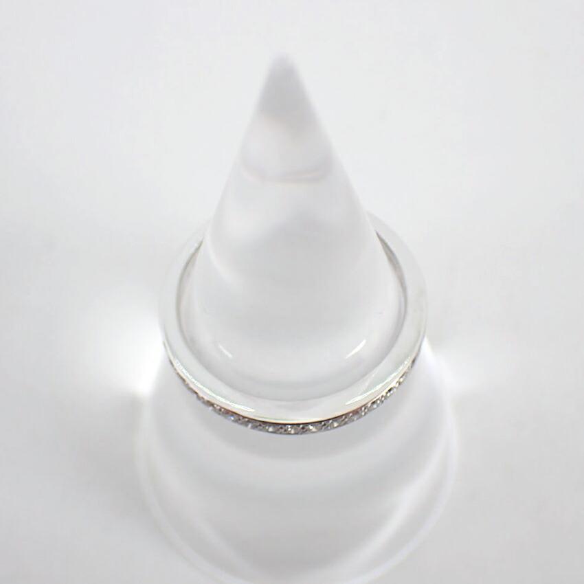 [Used] VENDOME K18WG Diamond Ring / Size 9 / g507-41