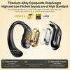New OWS Headphones Bone Conduction Earphone Open Ear Sports Bluetooth Headphones Wireless Earbuds With Noise Cancellation
