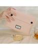 Gucci Pink Canvas Cosmetic Storage Bag,8.5L X 6H X 2W,Sweet Style