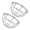 Iron Smoke Detector Protective Cover Silver Explosion-proof Lampshade Heavy Duty Fire Covers  Lamp