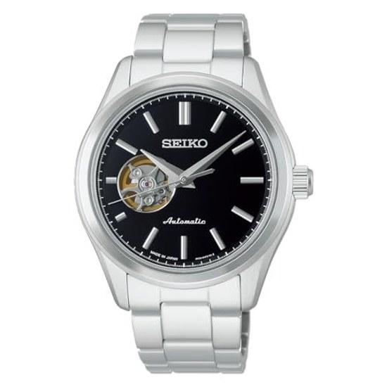 SEIKO SELECTION HFB003J Mens Wristwatch Made Japan Mechanical Automatic (with Manual Winding) Open Heart.