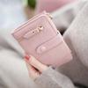 Waterproof Women Card Bag Multi-card Slot PU Leather Coin Purse Simple Short Women Wallets  Daily
