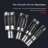 Carbon Steel Cork Cutter Woodworking Drill Bit for Enlarging Holes, Cylindrical Tenon, and Wood Plug with Round Shank