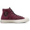 Converse Chuck 70 High Sherpa - Shadowberry Unisex Sneakers Pink Black Egret 172007C
