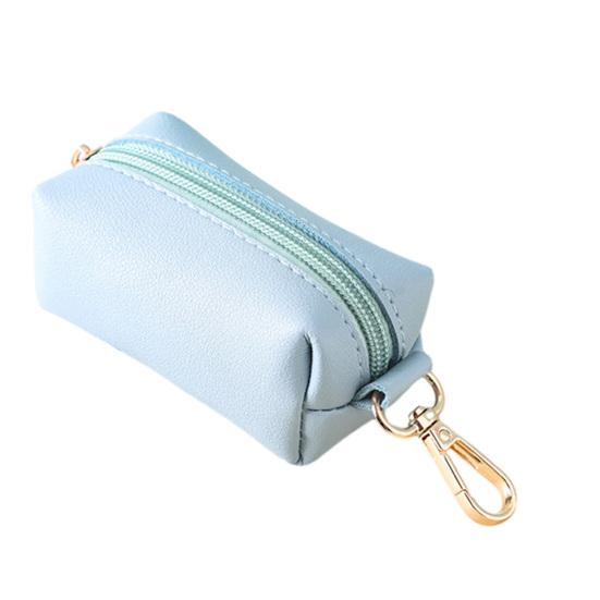Bag Holder with Metal Clip Pull-out Design Smooth Zipper for Hassle-Free Use Portable Storage