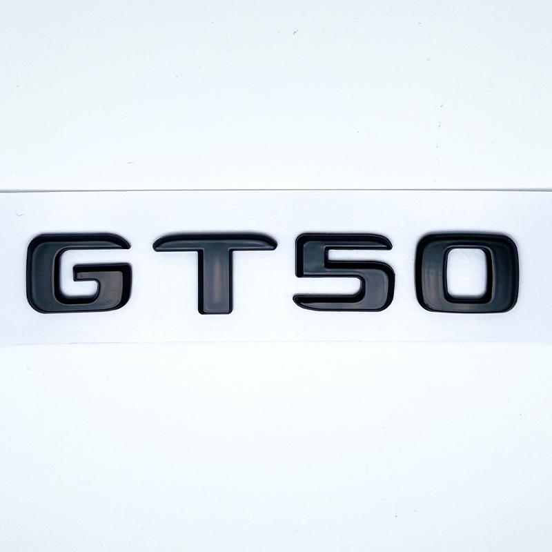 

Apply to Letters GT50 GT53 GT63 GT63S V8 Biturbo 4matic+ ABS Emblem for Mercedes Benz C190 X290 Car Side Trunk Sticker