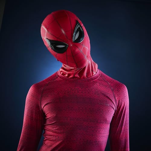 Hasbro Marvel Legends Serie „Spider-Man“: "Homecoming" Gesichtswechselnde Elektronische Maske, Premium Interaktive Rollenspielausrüstung (Erwachsene) G0633 Authentisch
