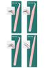 Gold Feather Stainless Steel Precision Eyelash Tweezers - High Precision for Grafting and Separating Eyelashes