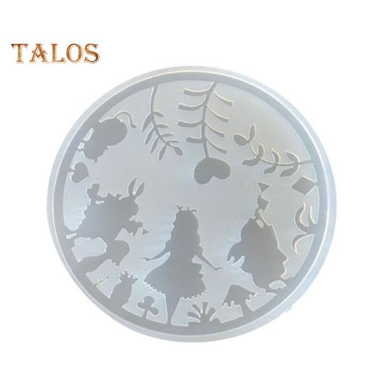 Cupă Mat Mat Decorativ Antiaderent 9 Stiluri Utilă Craciun Cup Mat Mold pentru Crăciun