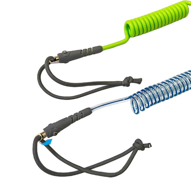 Peddels Leashes Elastieken Veiligheidskoord Hengel Leashes Lanyards Koord