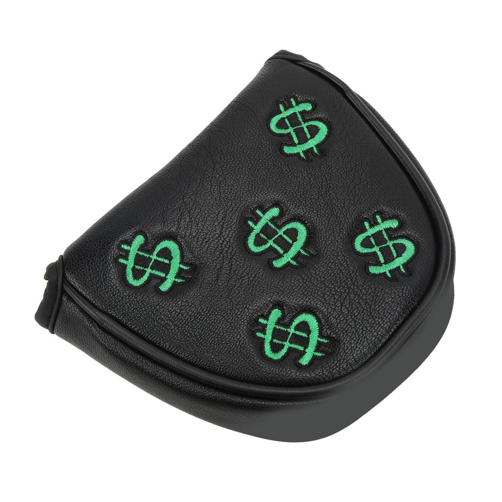 Putter Head Covers PU Leather Waterproof Sunscreen Putter Headcover      or with Magnetic Closure