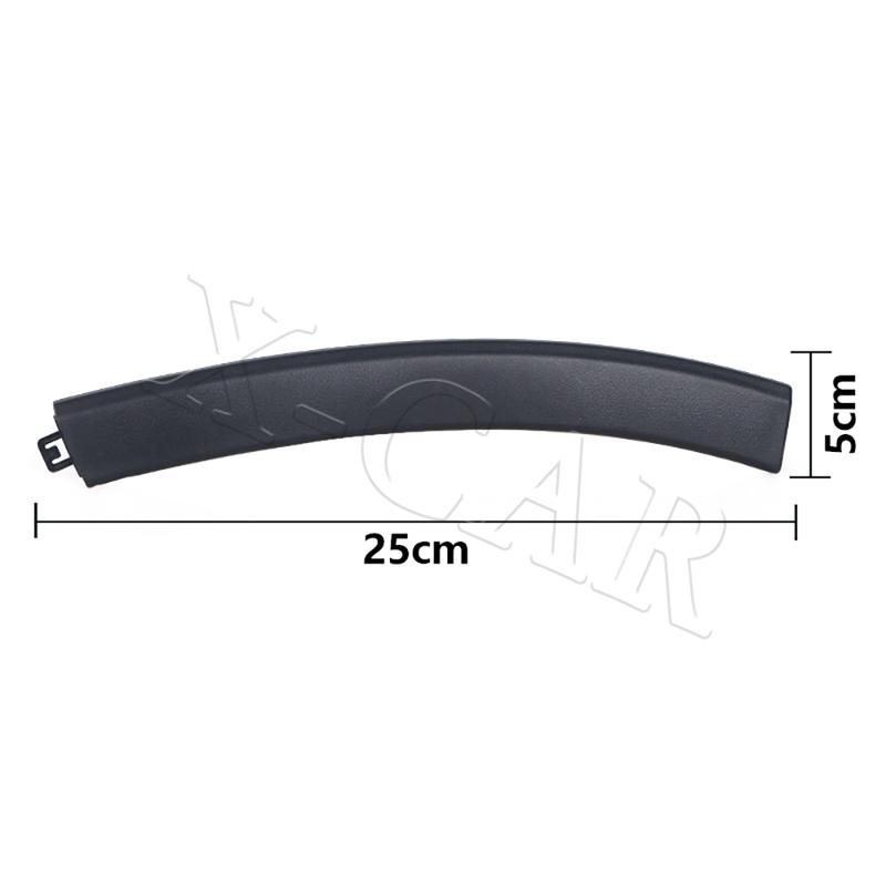 Car Front Bumper Wheel Fender Eyebrow Molding Trim For Honda CRV 2007 2008 2009 2010 2011 71103-SWA-000 71108-SWA-000