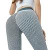 Womens High Waist Push Up Yoga Pants Ruched Leggings Breathable Stretchy Workout Tights