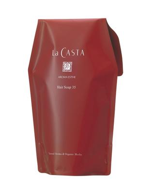 La Casta Aroma Esthe Hair Soap 35 Damaged Hair Use the Power of Plants To and Shiny Hair All the Way To the 600ml Liquid Shampoo 35 Smooth (Shampoo)
