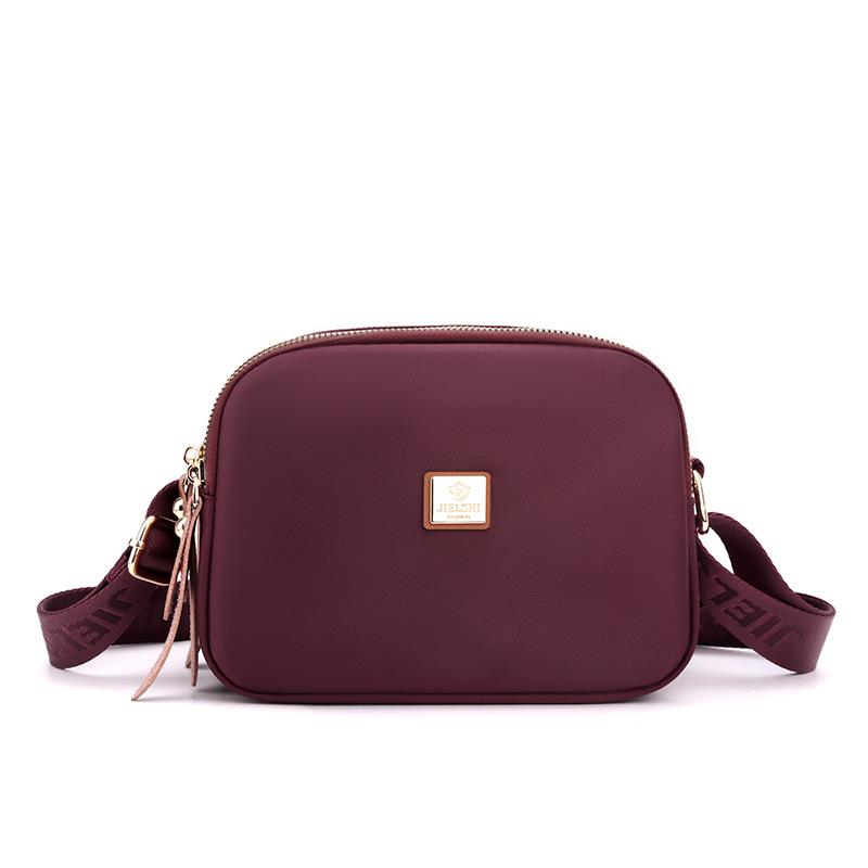 Borsa a tracolla piccola da donna Fornitura transfrontaliera di mini borsa a tracolla per il tempo libero in tessuto di nylon Tasca Han ricamata da donna