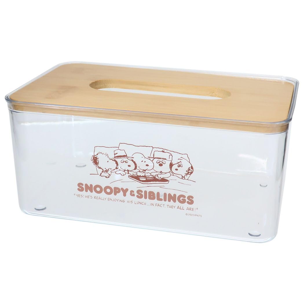 

SK Japan Прозрачный футляр для салфеток Snoopy Братья