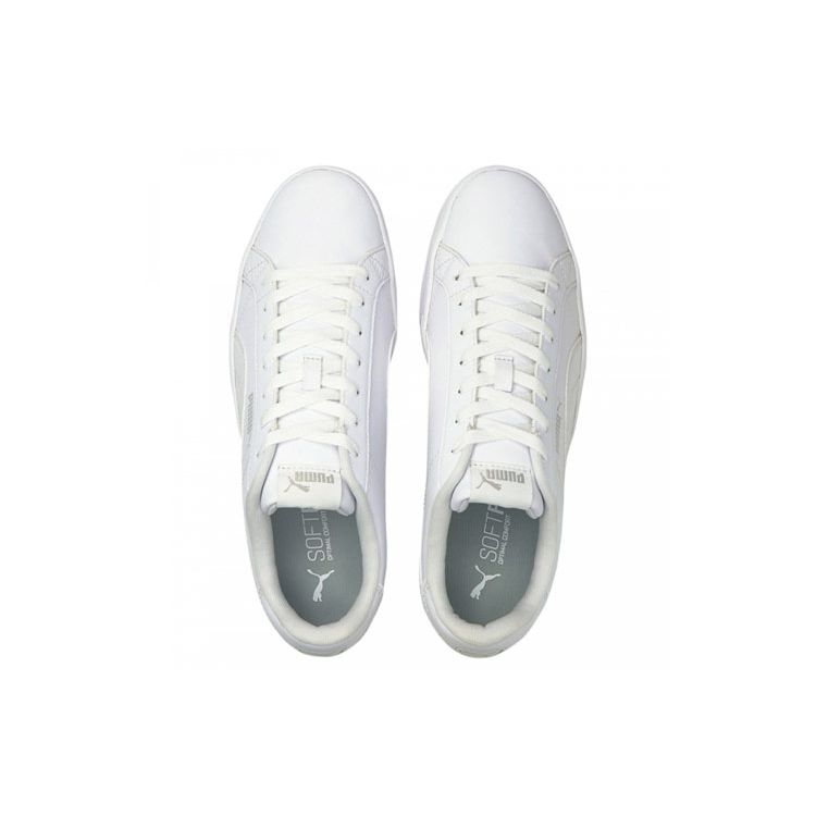 Puma Smash Vulc V3 Lo White Unisex Sneakers 380752-03