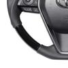 REAL Steering Wheel for Toyota Harrier Piano (80 Series), Black, TYFP-PBW