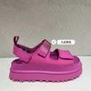 2024 Summer Comfortable Thick Bottom Open Toe Velcro Strap Fashion Sandals for Beach