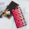 18Pcs Romantic Scented Soap Rose Flower Artificial Rose Flowers  Valentine's Day
