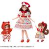 Takara Tomy Licca-chan Doll LD-16 Swimmer Outfit Dress-Up Toy for Kids Age 3 and Up
