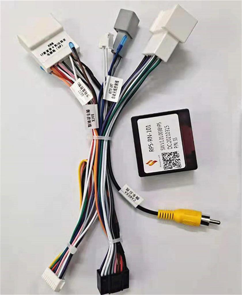 Car Audio 16 Pin Power Cable Adapter Wire Harness For Renault Captur Dacia Clio