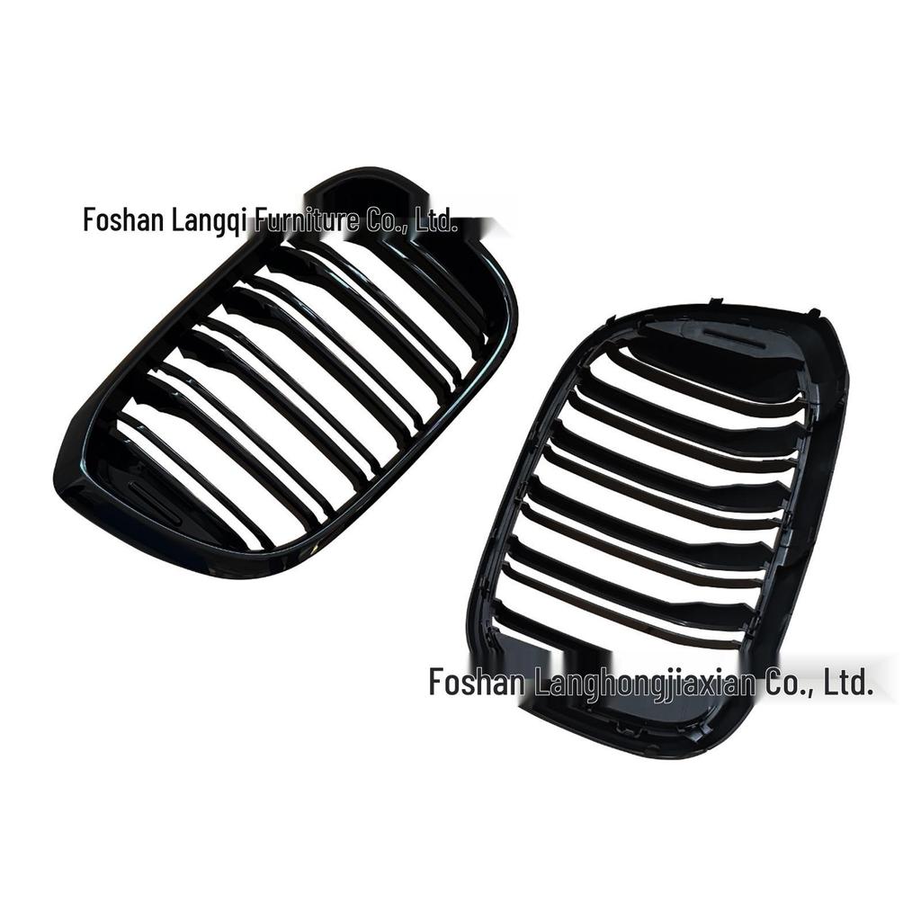 Grille double barre en maille compatible pour BMW X3 X4 G01 G02 (2019-2021)