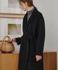 Maloupe 6510 Cashmere Long Coat (Black)