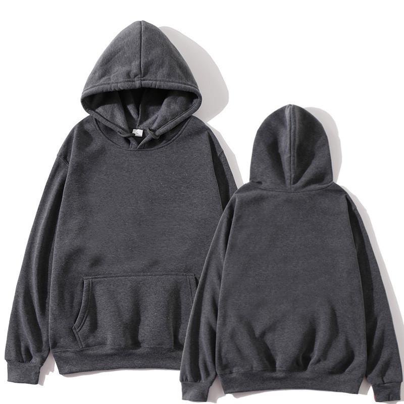 Hoodies Sweatshirts Unisex Men's Women's Autumn Winter Versatile Fleece Hoodie Simple