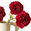 Artificial Carnations, Soft Realistic Faux Blooms, Pastoral Style Floral Arrangement, for Home Wedding Party