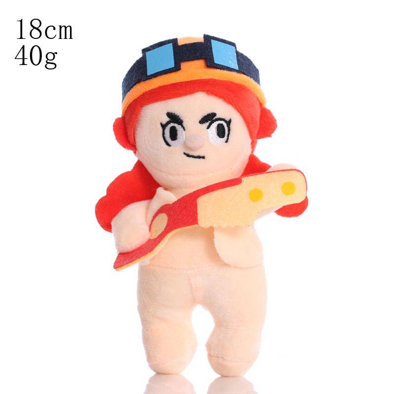 Cactus Stars Brawl Leon Nita Poco Spike Plush Toy Pendant Stuffed Doll Kids Gift