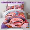 OnePiece anime LUFFY Soft and Comfortable Duvet Cover, Children's Bedding Set Gift, Extra Large Size, Various Sizes Available