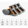 Breathable Rubber Bottom Dog Shoes Outdoor Walking Hiking Shoes Dog Boots for Small Medium Dogs  for Dog Durable Bootie 4Pcs/Set