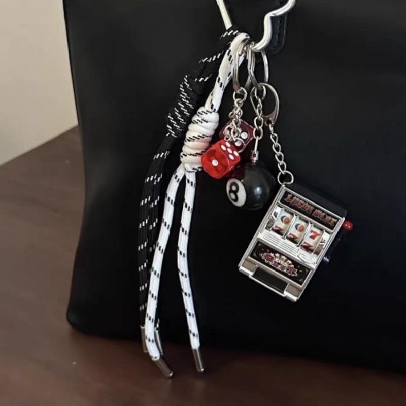 Mini Chaveiro de Jogo de Girar Frutas Desenho Animado: Brinquedo de Sorteio Balançante